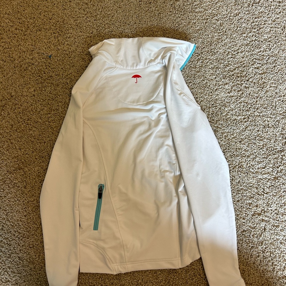 White Half-Zip Pullover By Peter Millar - image 4